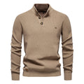 Konrad - Stilvoller Herrenpullover mit Knopfdesign