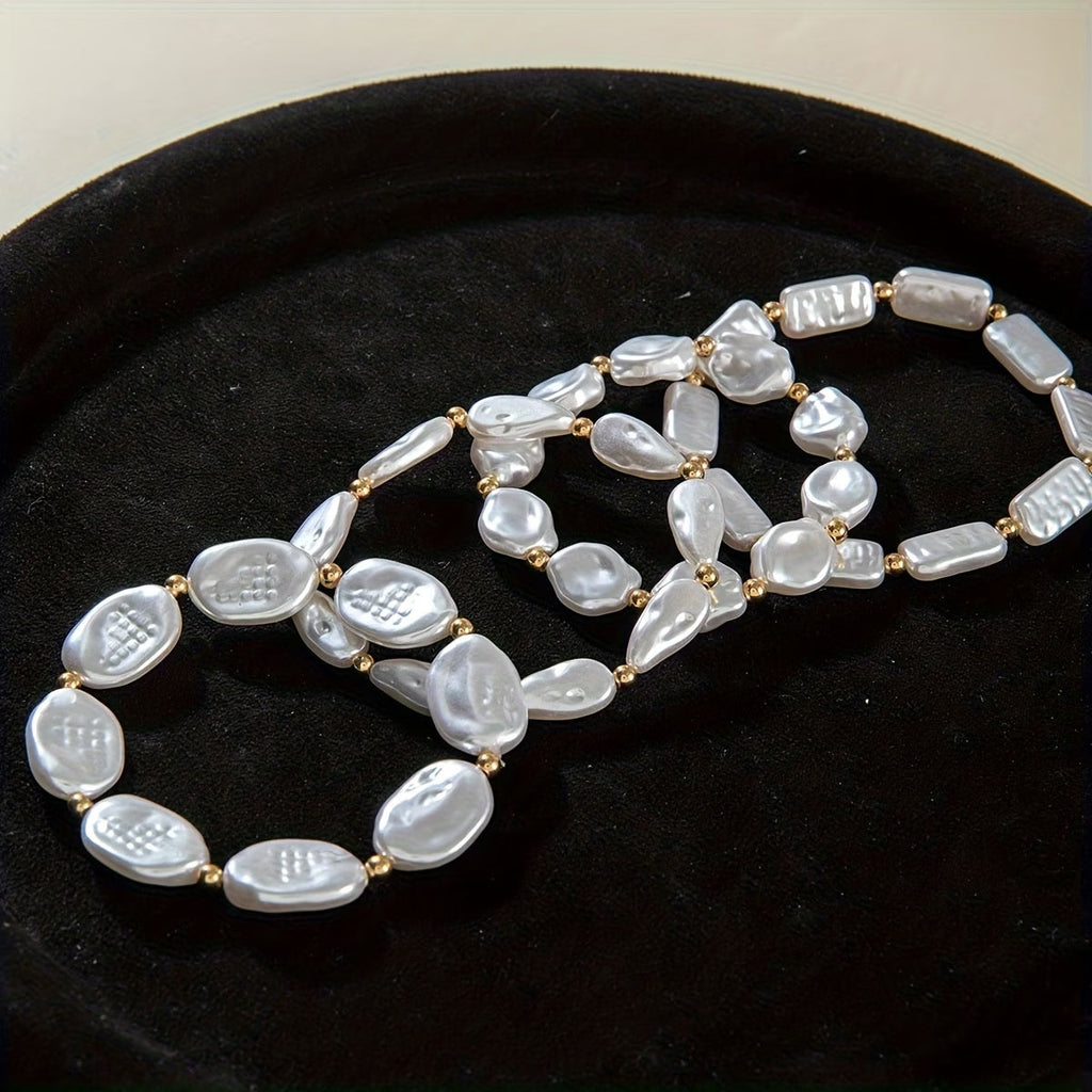 Perlen-Armband-Set von 4