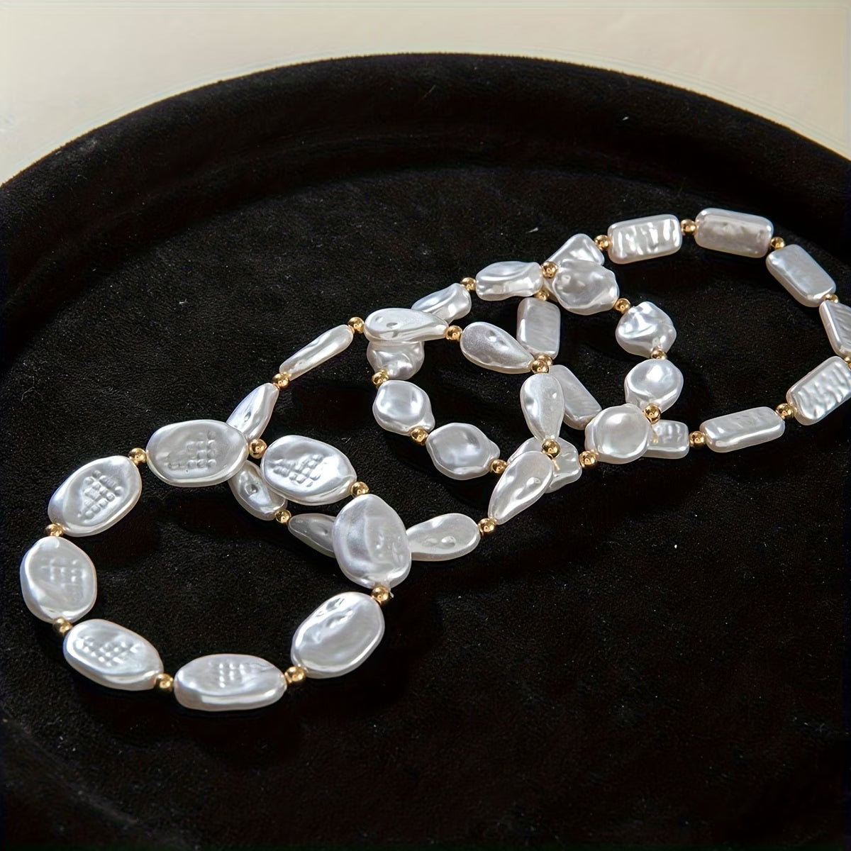 Perlen-Armband-Set von 4