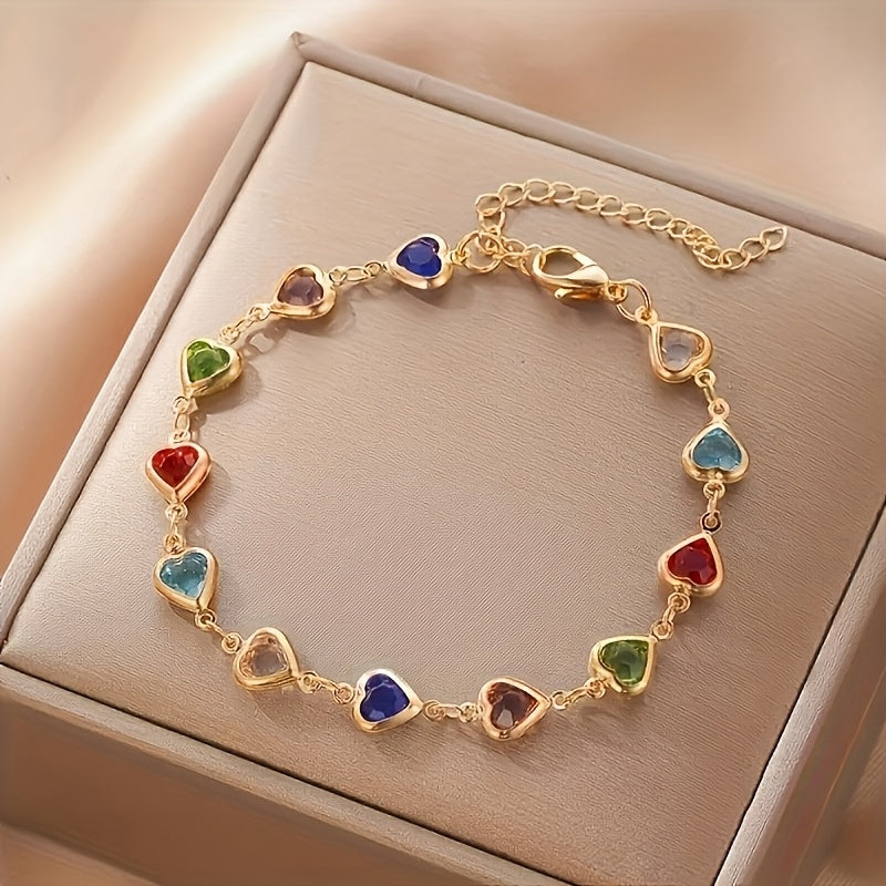 Einzigartiges herzförmiges Armband