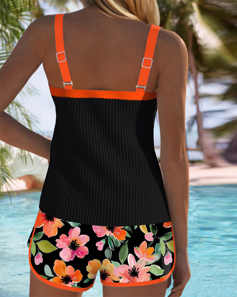 Thea | Zweiteiliges Elegantes Tankini-Set
