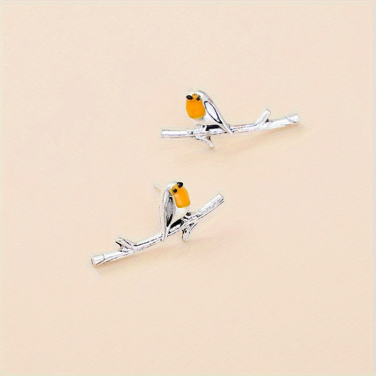 Cartoon Vogel Ohrringe