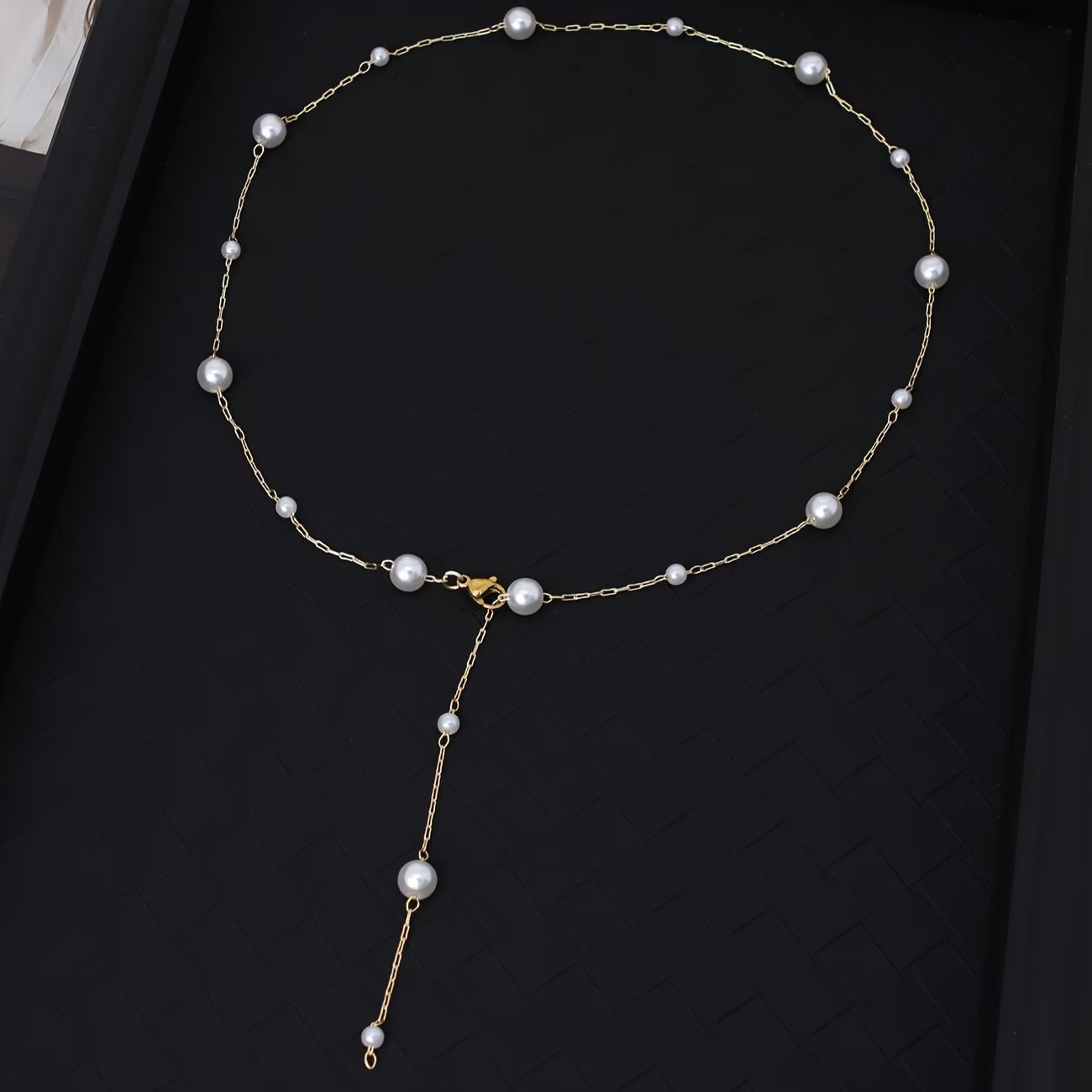Elegante Himmel Perlenkette