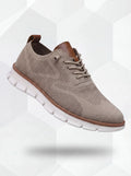 Atmungsaktive Ultracomfort-Schuhe: Khaki-Weiß