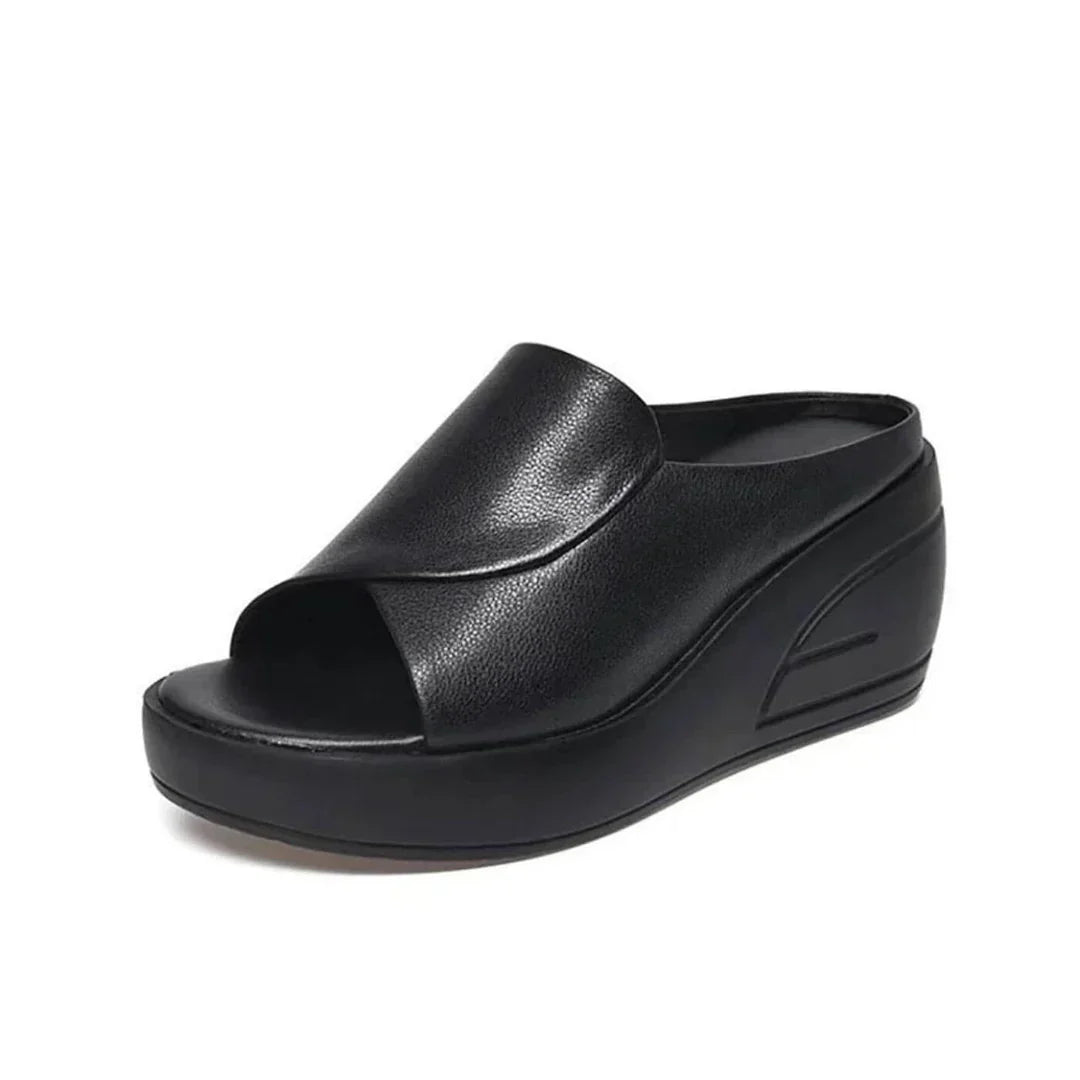 ELIZA | SANDALIAS ORTOPÉDICAS SIN CORDONES CON CUÑA