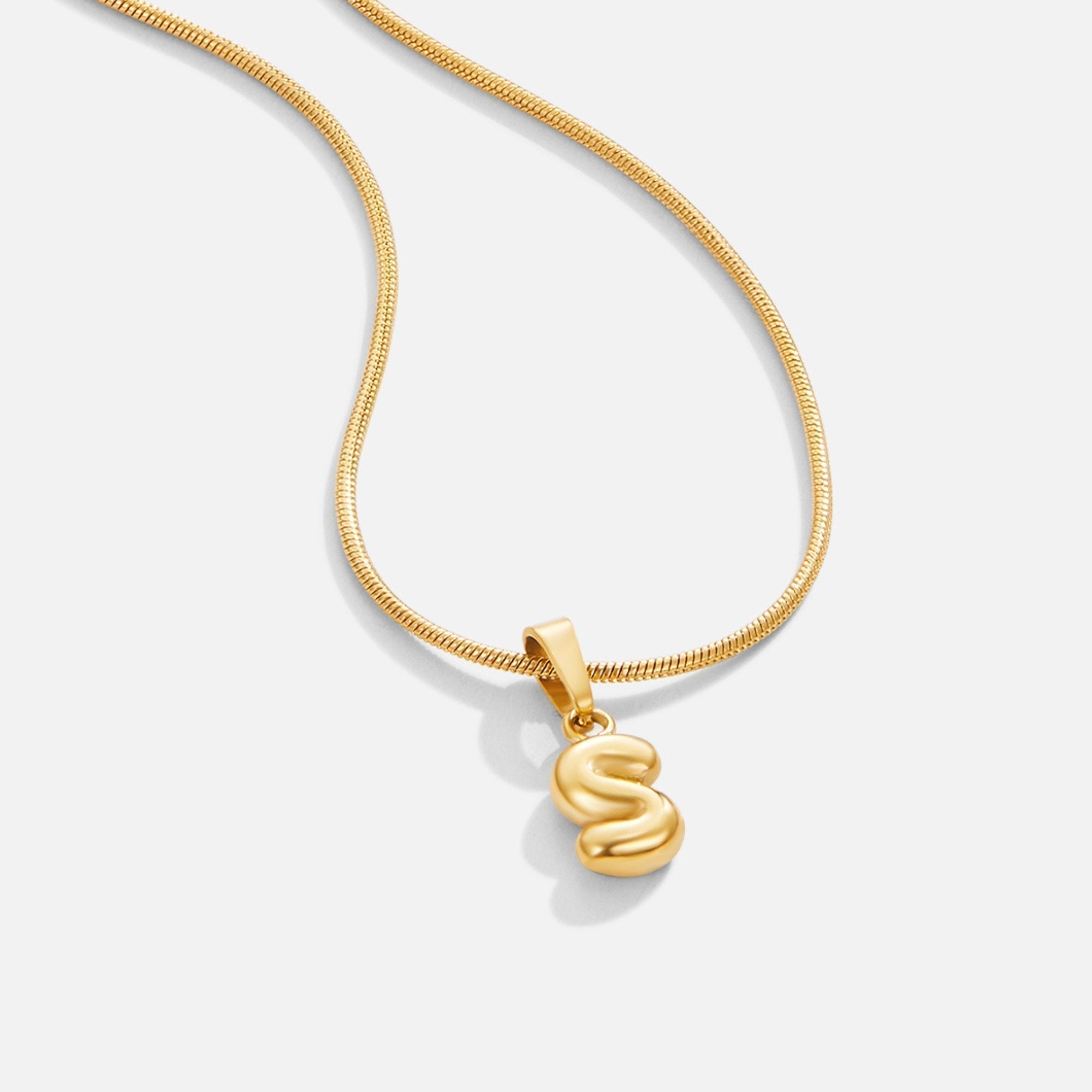 Cala | Collier Buchstaben Bubble Chic