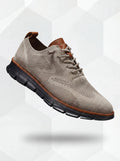 Atmungsaktive Ultracomfort-Schuhe: Khaki-Schwarz