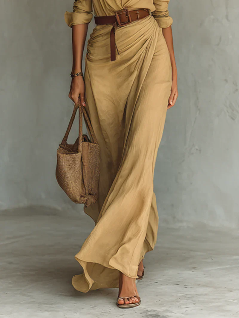 VICTORI | Langes lässiges Kleid