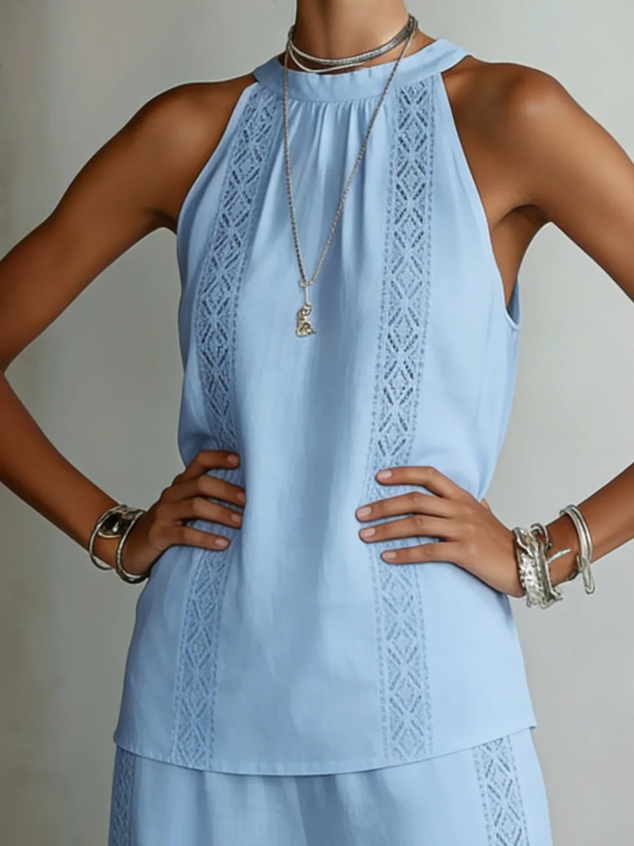 Camilla | Elegantes Halter-Zweiteiler-Set