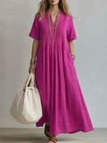ENORI | FIGURSCHMEICHELNDES PLISSEEKLEID