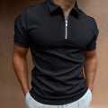 Evan – Zip-Poloshirt mit moderner Linie