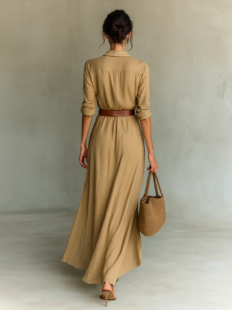 VICTORI | Langes lässiges Kleid