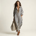 Carra | Gestreiftes Maxikleid