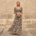 Kelsey | Elegantes farbenfrohes Kleid