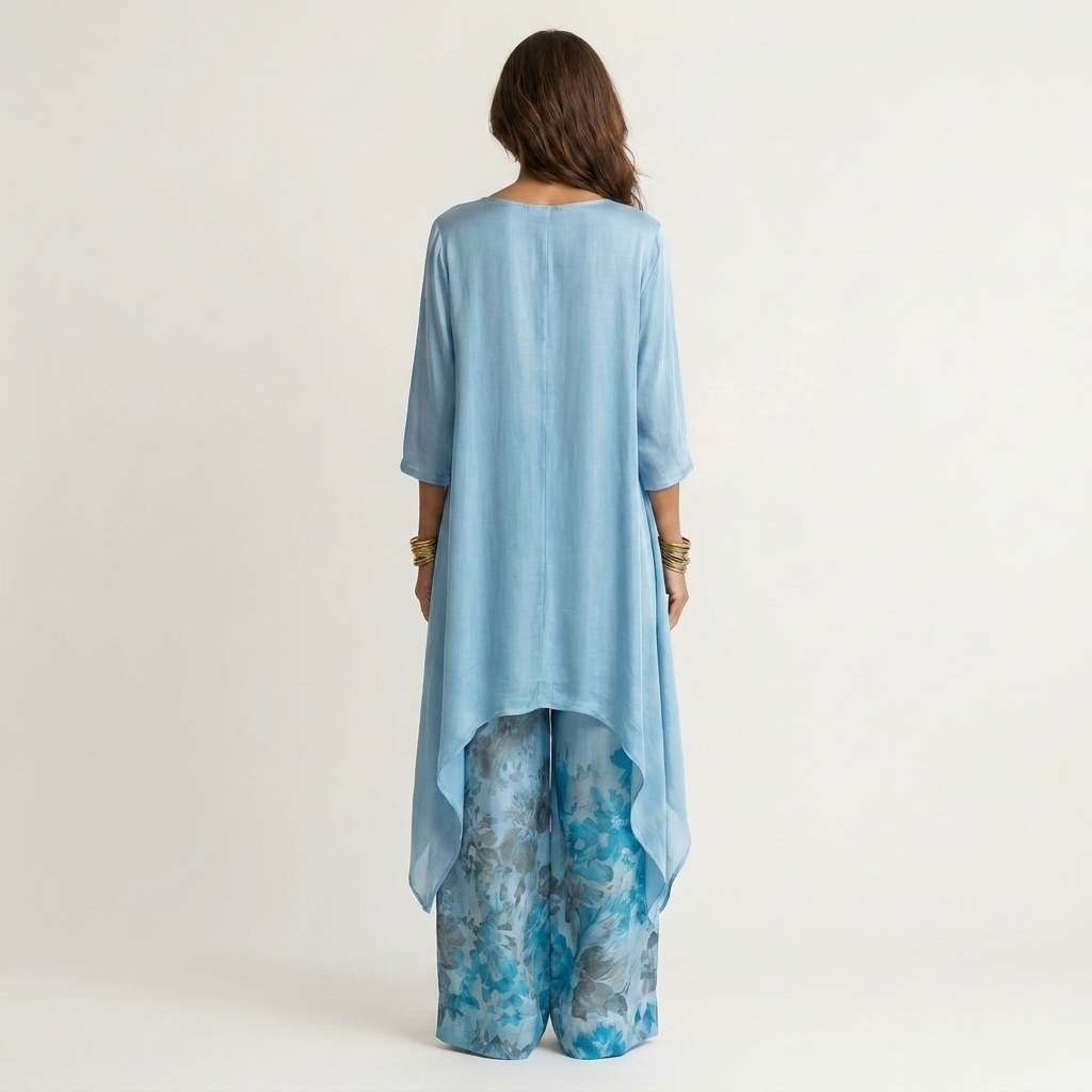 Cariola | Zweiteiliges Set mit Asymmetrischer Tunika