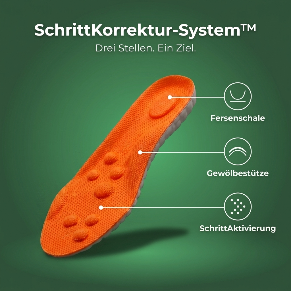 Massage-Einlegesohlen