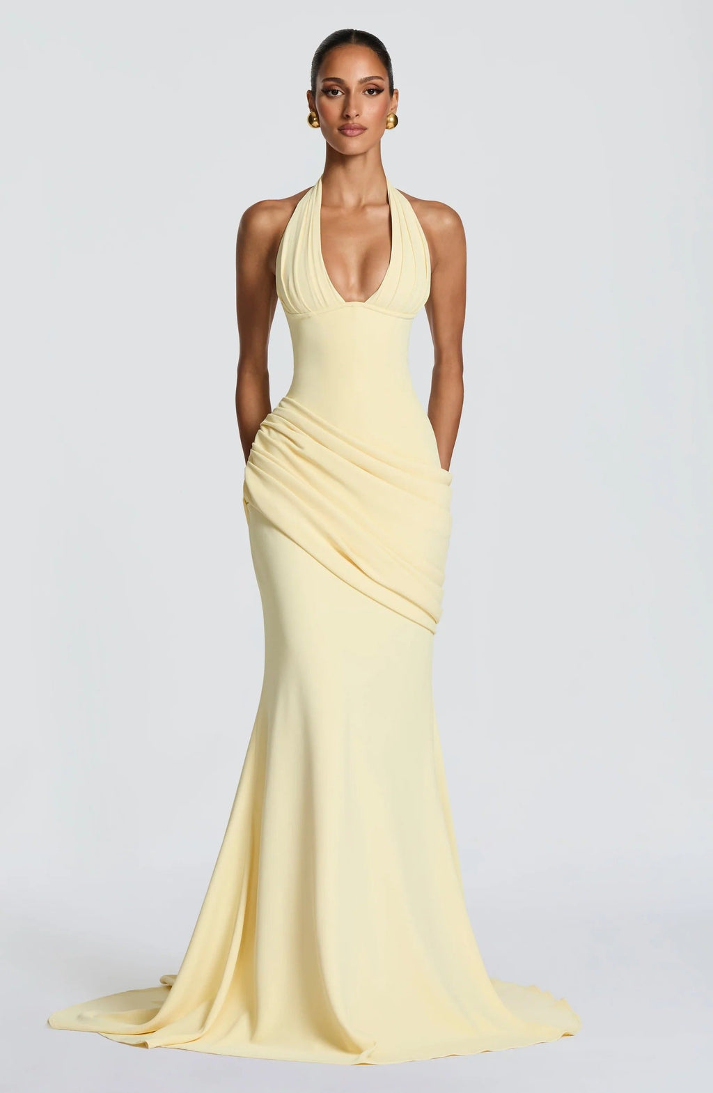 NEHEMIA | Meerjungfrauen-Maxikleid