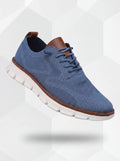 Atmungsaktive Ultracomfort-Schuhe: Blau-weiß