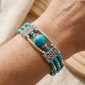 Türkiser Steinarmband