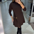 Noella™ Elegantes Plissiertes Kleid